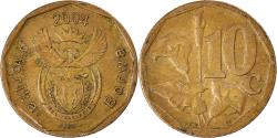 World Coins - Coin, South Africa, 10 Cents, 2004