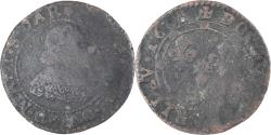 World Coins - Coin, Principality of Arches-Charleville, Charles de Gonzague, Double Tournois