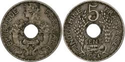 World Coins - FRENCH INDO-CHINA, 5 Cents, 1924, Paris, Copper-nickel, , KM:18