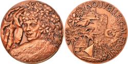 World Coins - France, Medal, Nouvelle Calédonie, Geography, 1982, Delamarre, , Copper