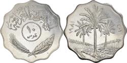 World Coins - Coin, Iraq, 10 Fils, 1981, , Stainless Steel, KM:126a