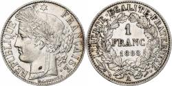 World Coins - France, Franc, Cérès, 1888, Paris, Silver, , KM:822.1