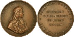 World Coins - France, Medal, Colbert, Chambre de Commerce de Reims, 1953, T. Bernard,