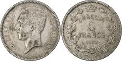 World Coins - Belgium, Albert I, 5 Francs, 5 Frank, 1930, Nickel, , KM:97.1