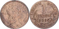 World Coins - Coin, France, Dupuis, Centime, 1916, Paris, , Bronze, KM:840