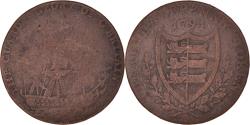 World Coins - United Kingdom, Halfpenny Token, Sailing ship, 1794, , Copper