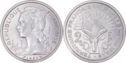 World Coins - Coin, FRENCH AFARS & ISSAS, 2 Francs, 1968, Paris, ESSAI, , Aluminium
