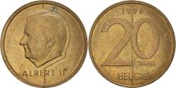 World Coins - Coin, Belgium, 20 Francs, 20 Frank, 1996