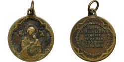 World Coins - France, Medal, Notre-Dame du Perpétuel Secours, Brass, Penin,