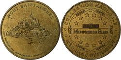 World Coins - France, Tourist token, Le Mont Saint-Michel, 2003, MDP, Copper-nickel Aluminium