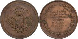 World Coins - France, Medal, Le Président Carnot Visite Brest, 1893, Copper, Desaide