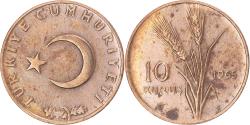 World Coins - Coin, Turkey, 10 Kurus, 1965