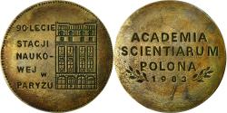 World Coins - Poland, Medal, Académie Scientfique, 1983, , Bronze