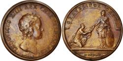World Coins - France, Medal, Louis XIV, Prise de Gravelines, History, 1644, Mauger, Restrike