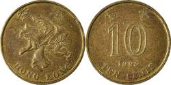 World Coins - Coin, Hong Kong, 10 Cents, 1995