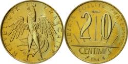 World Coins - Coin, France, Essai de Rousseau, 20 Centimes, 1961, Paris, ESSAI,
