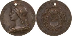 World Coins - France, Medal, Lendit Franc-Comtois, Lons-le-Saunier, 1897, Bronze, Roty