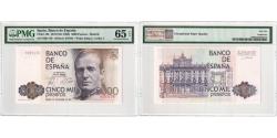 World Coins - Spain, 5000 Pesetas, 1979-10-23, UNC 65 EPQ, PMG
