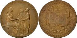 World Coins - France, Medal, Ministère de l'Instruction Publique, Arts & Culture, Roty