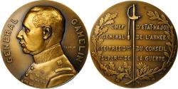 World Coins - France, Medal, Guerre, Général Gamelin, Lenoir, , Bronze