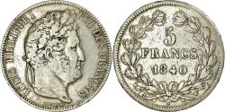 World Coins - Coin, France, Louis-Philippe, 5 Francs, 1840, Lille, , Silver