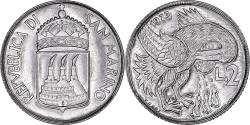 World Coins - Coin, San Marino, 2 Lire, 1973