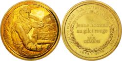 World Coins - France, Medal, French Fourth Republic, Arts & Culture, , Vermeil
