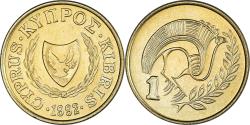World Coins - Coin, Cyprus, Cent, 1992, , Nickel-brass, KM:53.3