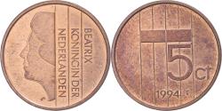 World Coins - Coin, Netherlands, 5 Cents, 1994
