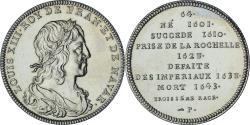 World Coins - France, Medal, Les rois de France, Louis XIII, History, , Copper-nickel