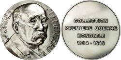 World Coins - France, Medal, Première Guerre Mondiale, Georges Clémenceau, Legastelois