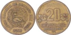 World Coins - Coin, Peru, 20 Centimos, 2008