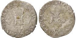 World Coins - Coin, France, Demi Gros de Nesle, 1551, Paris, , Silver, Sombart:4458