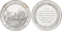 World Coins - France, Medal, L'Histoire de France, Valmy, 1983, Silver,