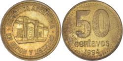 World Coins - Coin, Argentina, 50 Centavos, 1994