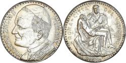 World Coins - Vatican, Medal, Jean-Paul II, La Pieta, Susini, , Silvered bronze