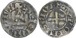 World Coins - France, Touraine, Denier, ca. 1150-1200, Saint-Martin de Tours,