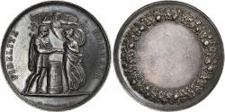 World Coins - France, Médaille de mariage, Fidélité, Bonheur, n.d., Silver,