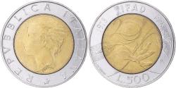 World Coins - Coin, Italy, 500 Lire, 1998, Rome, , Bi-Metallic, KM:193
