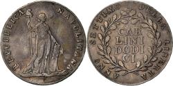 World Coins - Coin, ITALIAN STATES, NAPLES, 12 Carlini, An VII (1799), , Silver