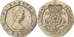 World Coins - Great Britain, Elizabeth II, 20 Pence, 1982, Copper-nickel, , KM:931