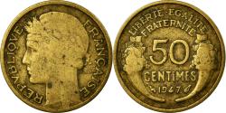 World Coins - Coin, France, Morlon, 50 Centimes, 1947, , Aluminum, Gadoury:423b