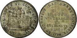 World Coins - Coin, France, Lefevre Lesage, 10 Sols, 1792, , Silver, KM:Tn19