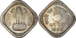 World Coins - Coin, INDIA-REPUBLIC, 5 Naye Paise, 1963, , Copper-nickel, KM:16