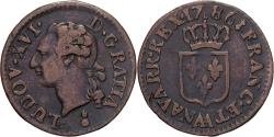 World Coins - France, Louis XVI, Liard, 1786, Metz, Copper, , Gadoury:348, KM:585.2