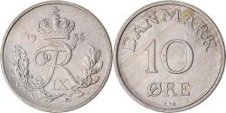 World Coins - Coin, Denmark, 10 Öre, 1956