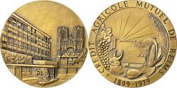 World Coins - France, Medal, Crédit Agricole Mutuel de Reims, Pichard, , Bronze