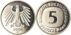 World Coins - Coin, GERMANY - FEDERAL REPUBLIC, 5 Mark, 2001, Munich, , Copper-Nickel