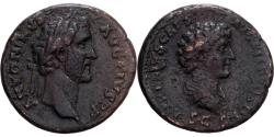 Ancient Coins - Roman Empire, Antoninus Pius & Marcus Aurelius, Dupondius, 141, Rome, Bronze