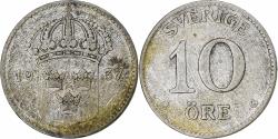 World Coins - Coin, Sweden, Gustaf V, 10 Öre, 1937, , Silver, KM:780